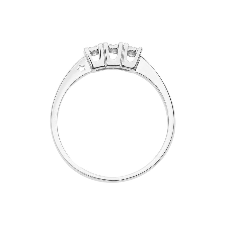 Comete Anello Trilogy in Oro e Diamanti ANB2639