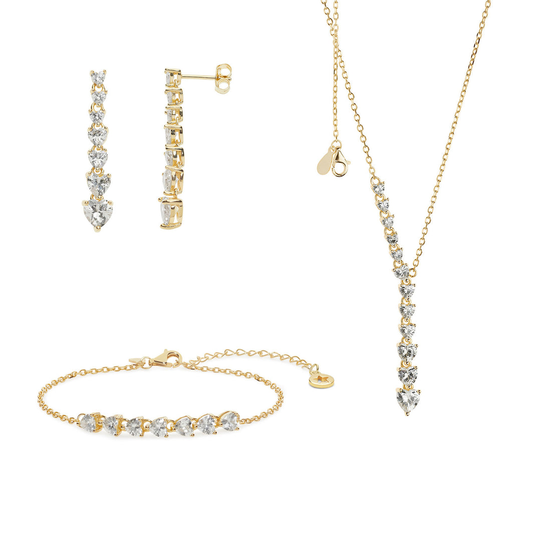 Collier, boucles d&