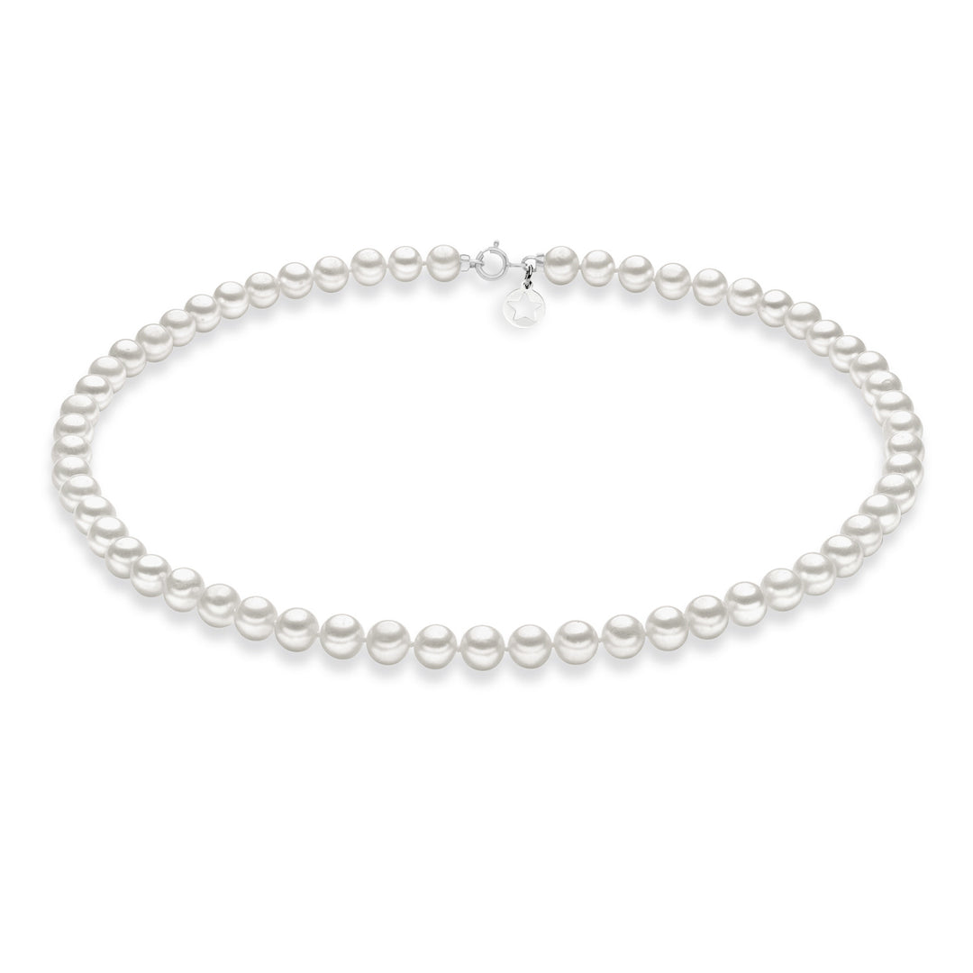 Comete Freshwater Pearl Necklace in Gold FWQ103AM