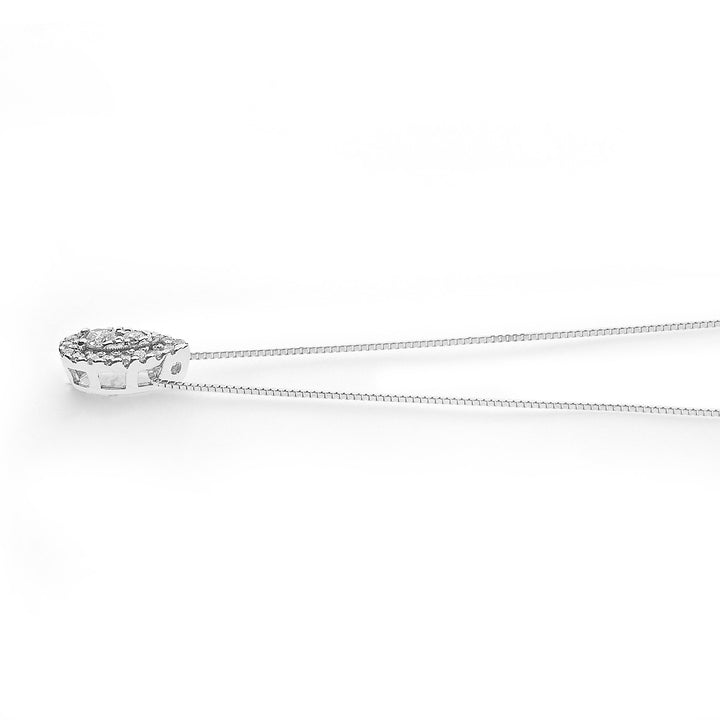 Collier Goutte Comete en Or et Diamants GLB1605