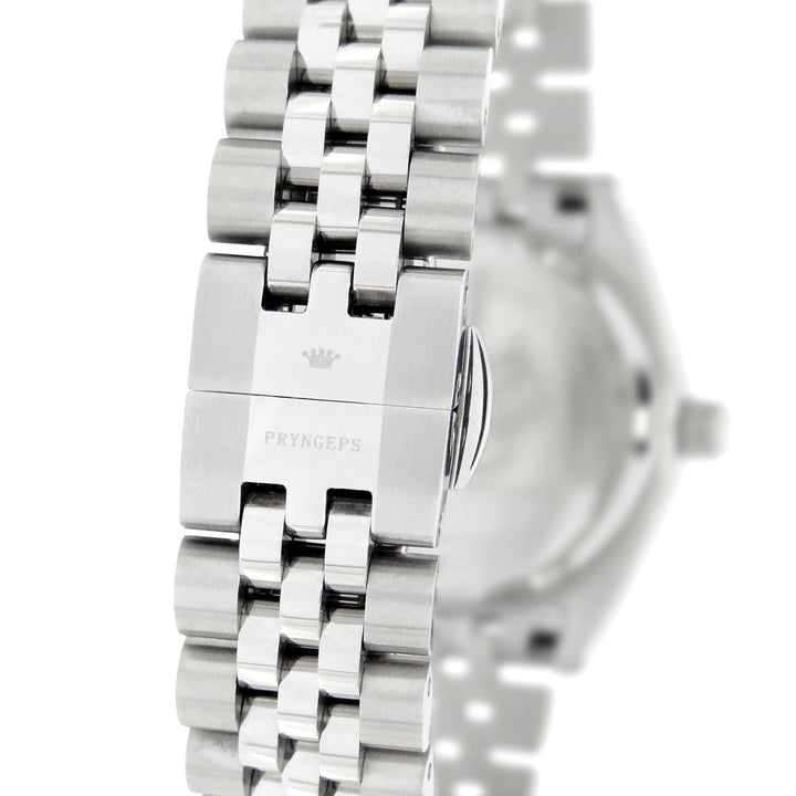 Pryngeps Erre X 32mm Reloj de cuarzo de acero blanco A822/2 BI