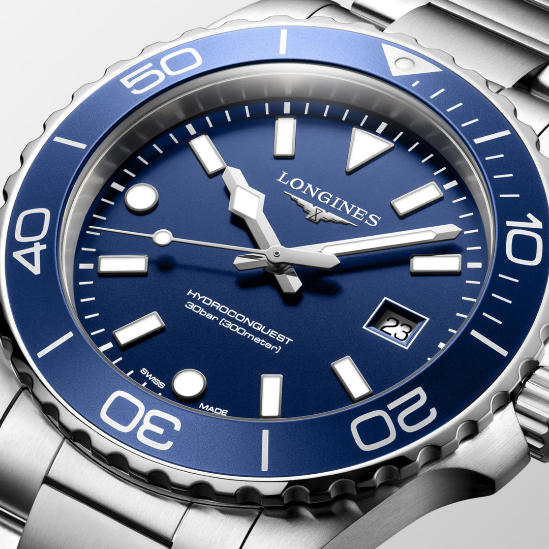 Longines orologio Hydroconquest 42 mm L3.769.4.96.6