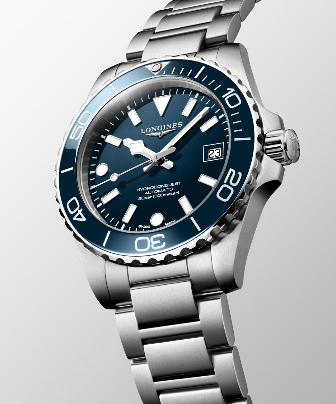 Longines orologio Hydroconquest 39 mm L3.779.4.96.6