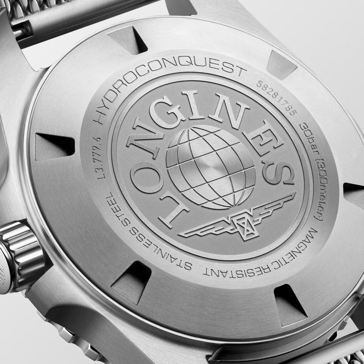 Reloj Longines Hydroconquest 39mm azul automático acero L3.779.4.99.6