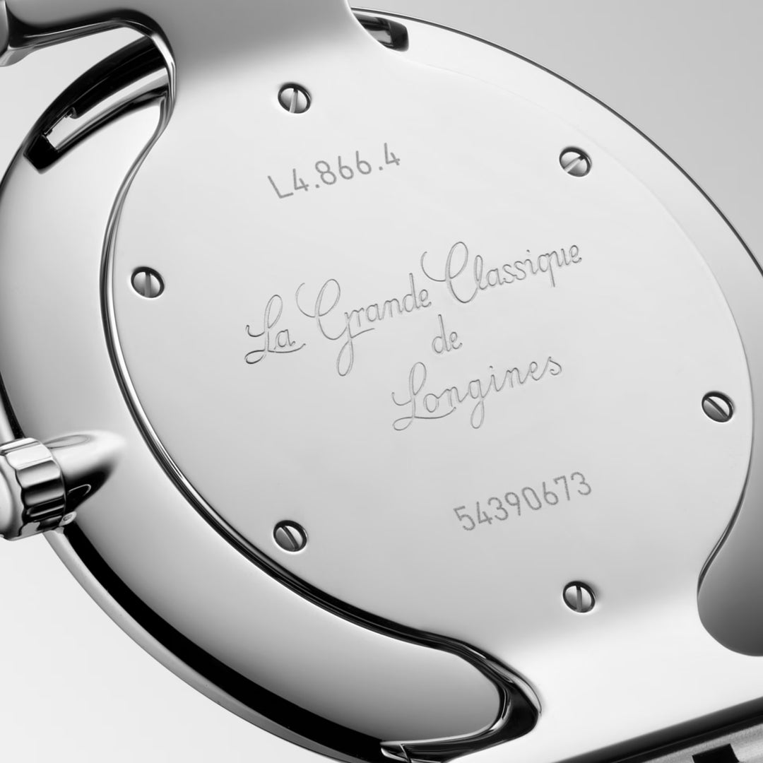 Reloj Longines La Grande Classique De Longines 38mm acero cuarzo blanco L4.866.4.11.6
