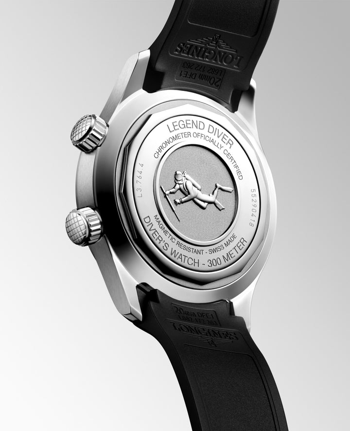 Longines orologio Longines Legend Diver 39 mm L3.764.4.50.9