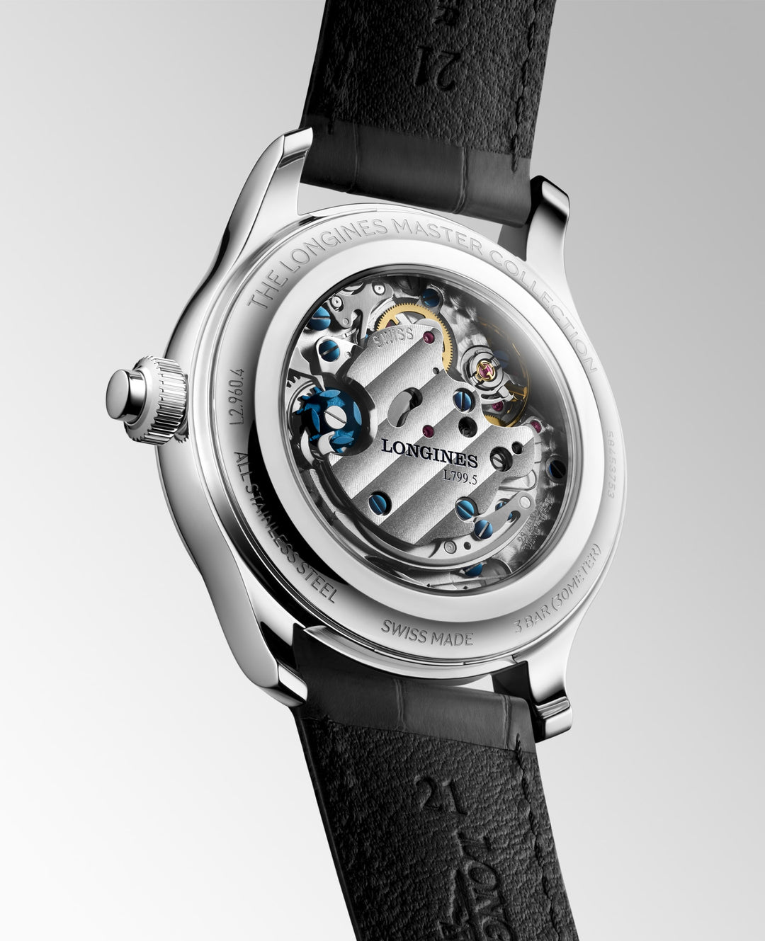 Longines orologio The Longines Master Collection Chrono Monopusher 41 mm L2.960.4.93.2
