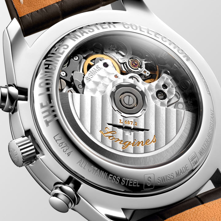 LONGINES – LA FASE LUNA CRONO DE LA COLECCIÓN LONGINES MASTER – L2.673.4.78.3