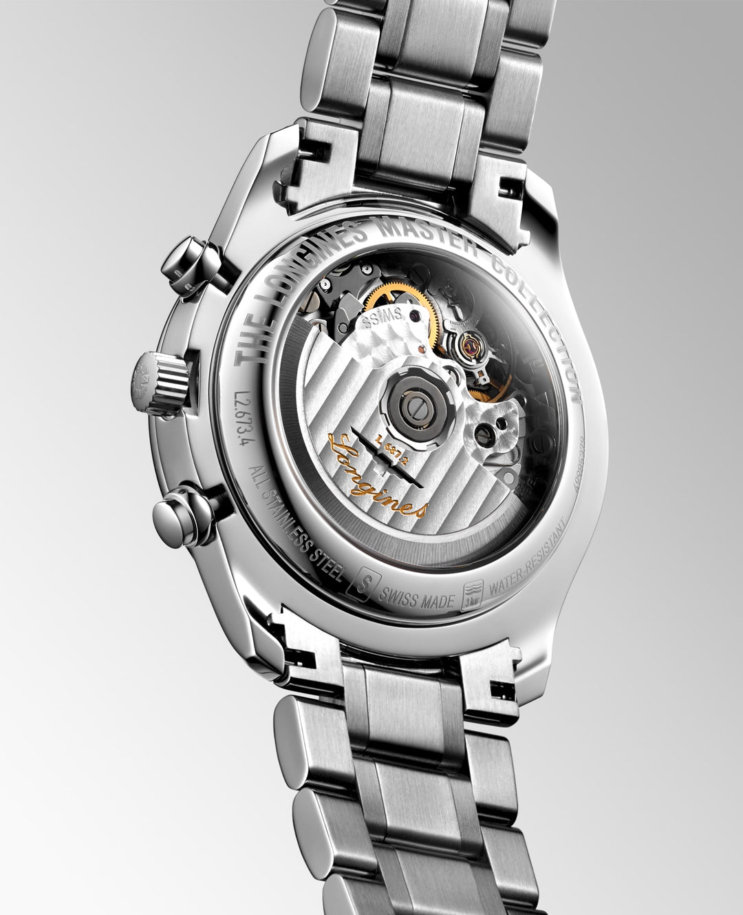 LONGINES – LA LONGINES MASTER COLLECTION CHRONO PHASE DE LUNE – L2.673.4.92.6