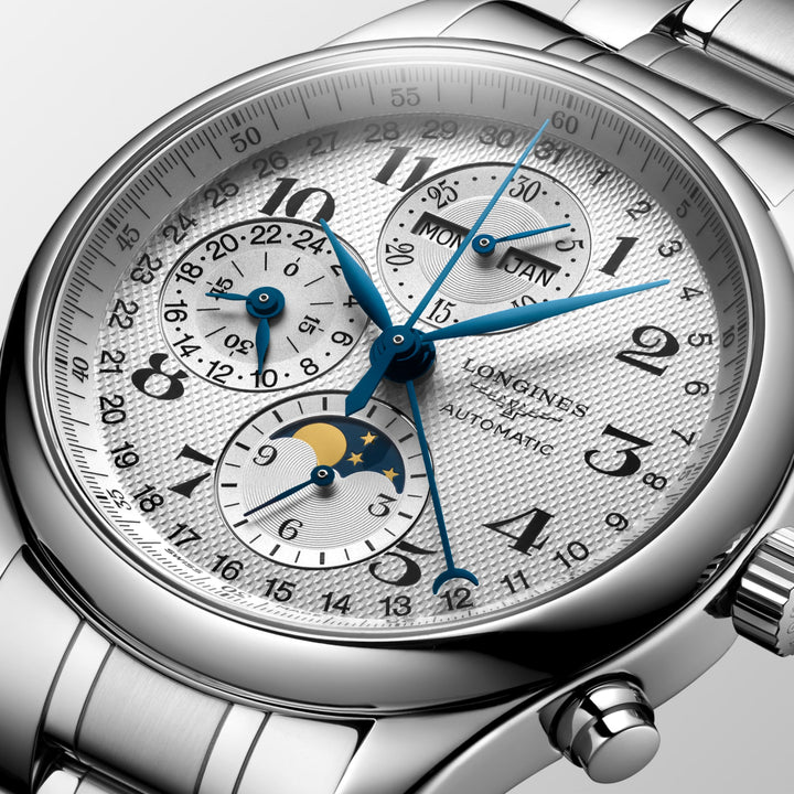 Longines orologio The Longines Master Collection Chrono Moonphase 42 mm L2.773.4.78.6