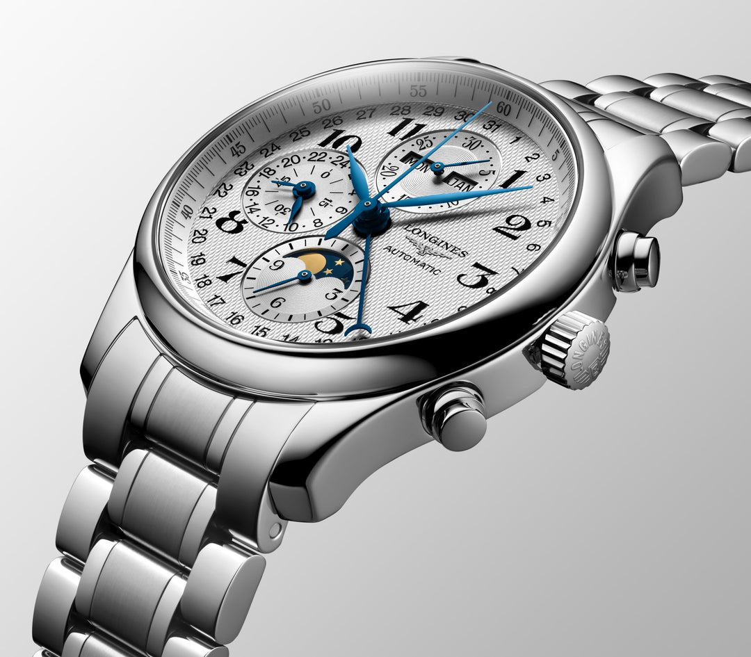Longines orologio The Longines Master Collection Chrono Moonphase 42 mm L2.773.4.78.6