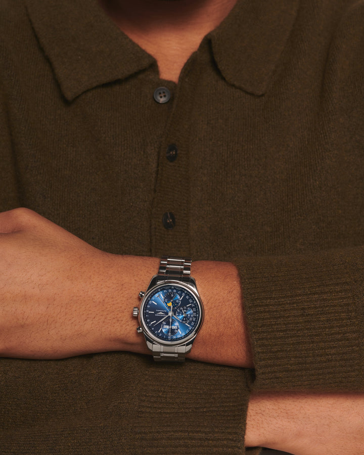 LONGINES – LA LONGINES MASTER COLLECTION CHRONO PHASE DE LUNE – L2.773.4.92.6