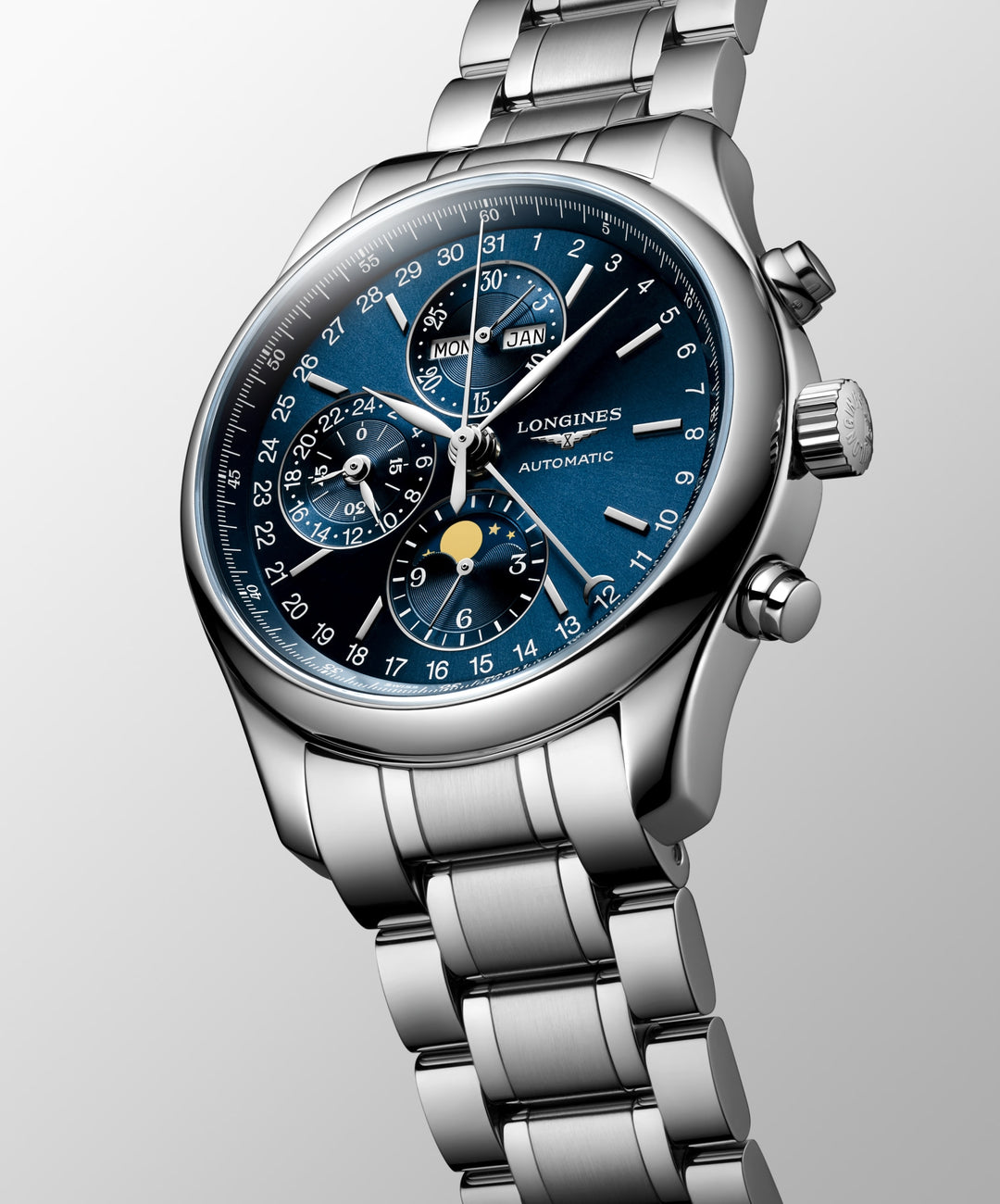LONGINES – LA LONGINES MASTER COLLECTION CHRONO PHASE DE LUNE – L2.773.4.92.6