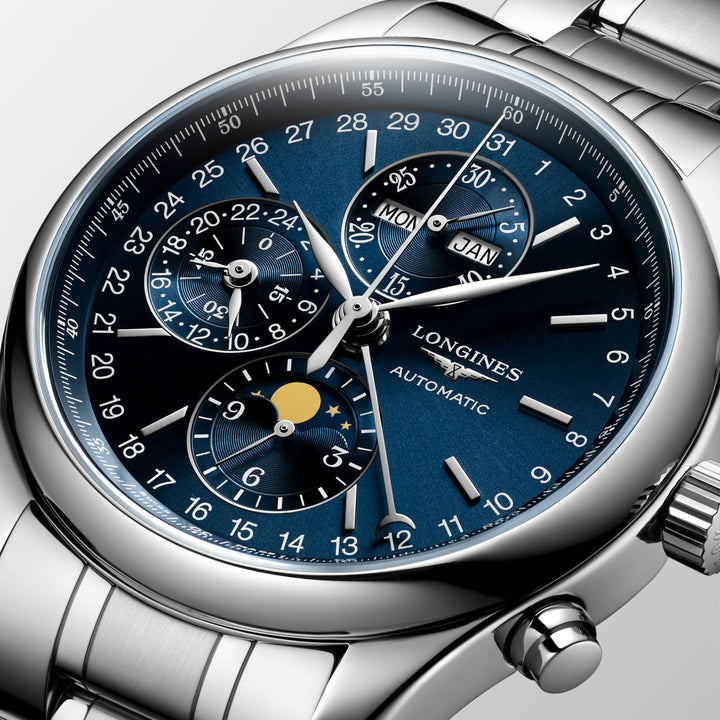 LONGINES – LA LONGINES MASTER COLLECTION CHRONO PHASE DE LUNE – L2.773.4.92.6