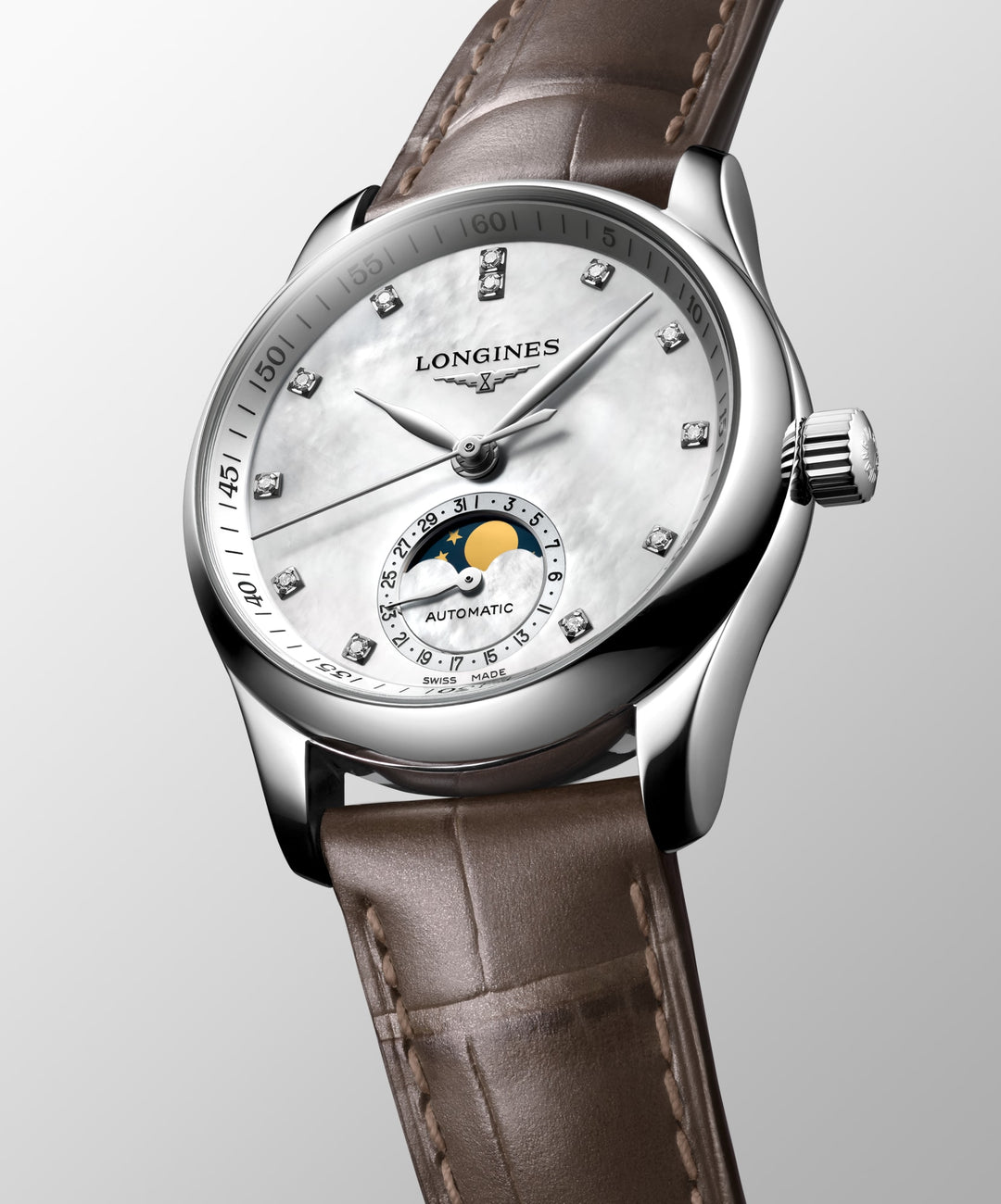 LONGINES – LA LONGINES MASTER COLLECTION PHASE DE LUNE – L2.409.4.87.4