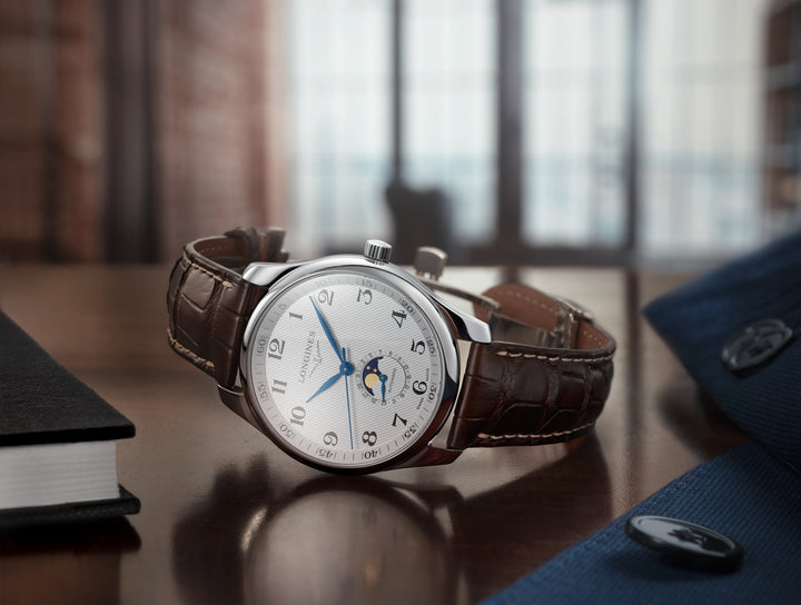 Longines orologio The Longines Master Collection Moonphase 42 mm L2.919.4.78.3