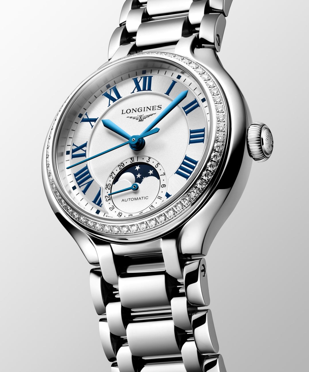Longines orologio Longines Primaluna Moonphase 34 mm L8.126.0.71.6