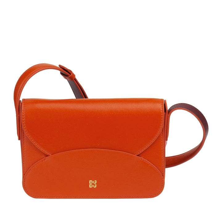 DUDU Mini sac à bandoulière en cuir pour femme-petit sac à bandoulière élégant pour femme avec bandoulière réglable, Compact, enveloppe