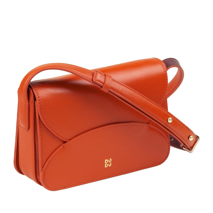 DUDU Mini sac à bandoulière en cuir pour femme-petit sac à bandoulière élégant pour femme avec bandoulière réglable, Compact, enveloppe