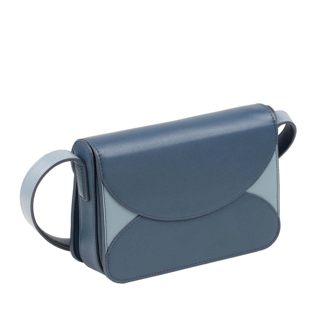 DUDU Mini Bolso Bandolera de Piel para Mujer - Bolso Bandolera Pequeño y Elegante para Mujer con Correa Ajustable para el Hombro, Compacto, Sobre