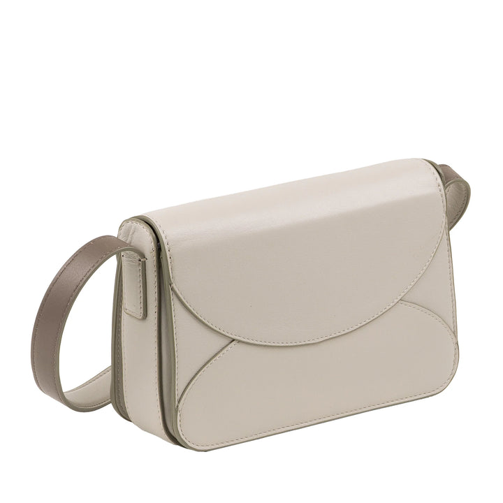 DUDU Mini Bolso Bandolera de Piel para Mujer - Bolso Bandolera Pequeño y Elegante para Mujer con Correa Ajustable para el Hombro, Compacto, Sobre
