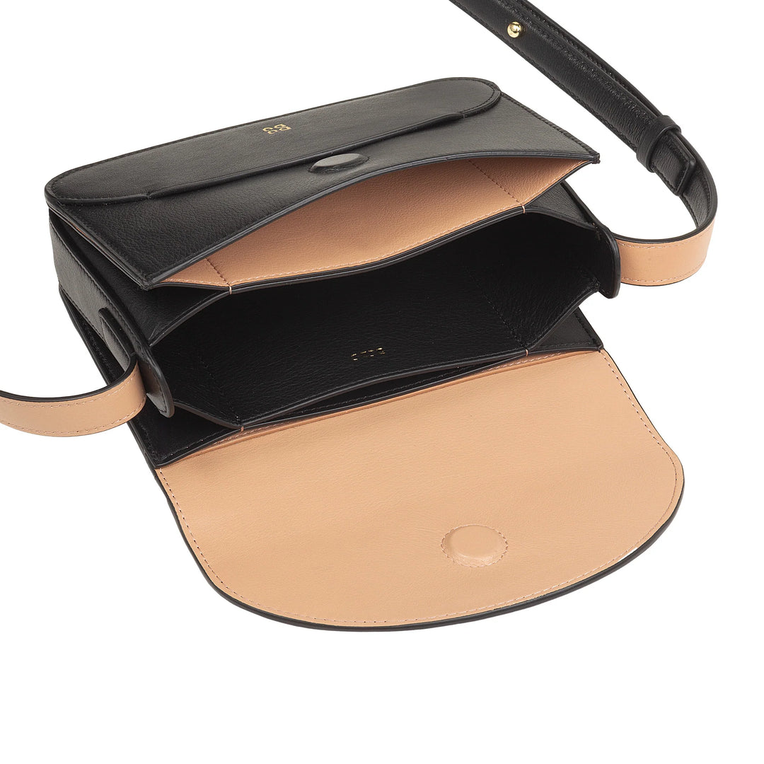 DUDU Mini sac à bandoulière en cuir pour femme-petit sac à bandoulière élégant pour femme avec bandoulière réglable, Compact, enveloppe