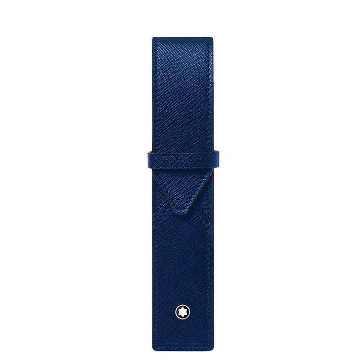 Montblanc astuccio per 1 strumento da scrittura Montblanc Sartorial blu 130820 - Capodagli 1937