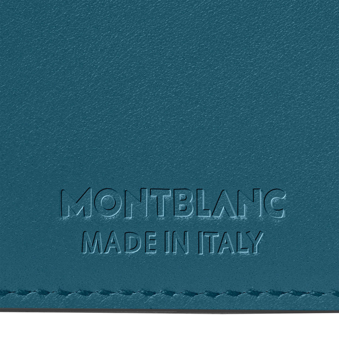 Montblanc mini portafoglio 4 scomparti Meisterstück Selection Soft ottanio 131246 - Capodagli 1937