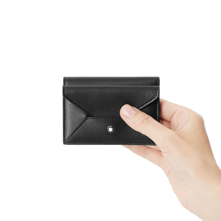 Porte-cartes Montblanc 4 compartiments Meisterstück Selection Soft noir 131255 - Capodagli 1937