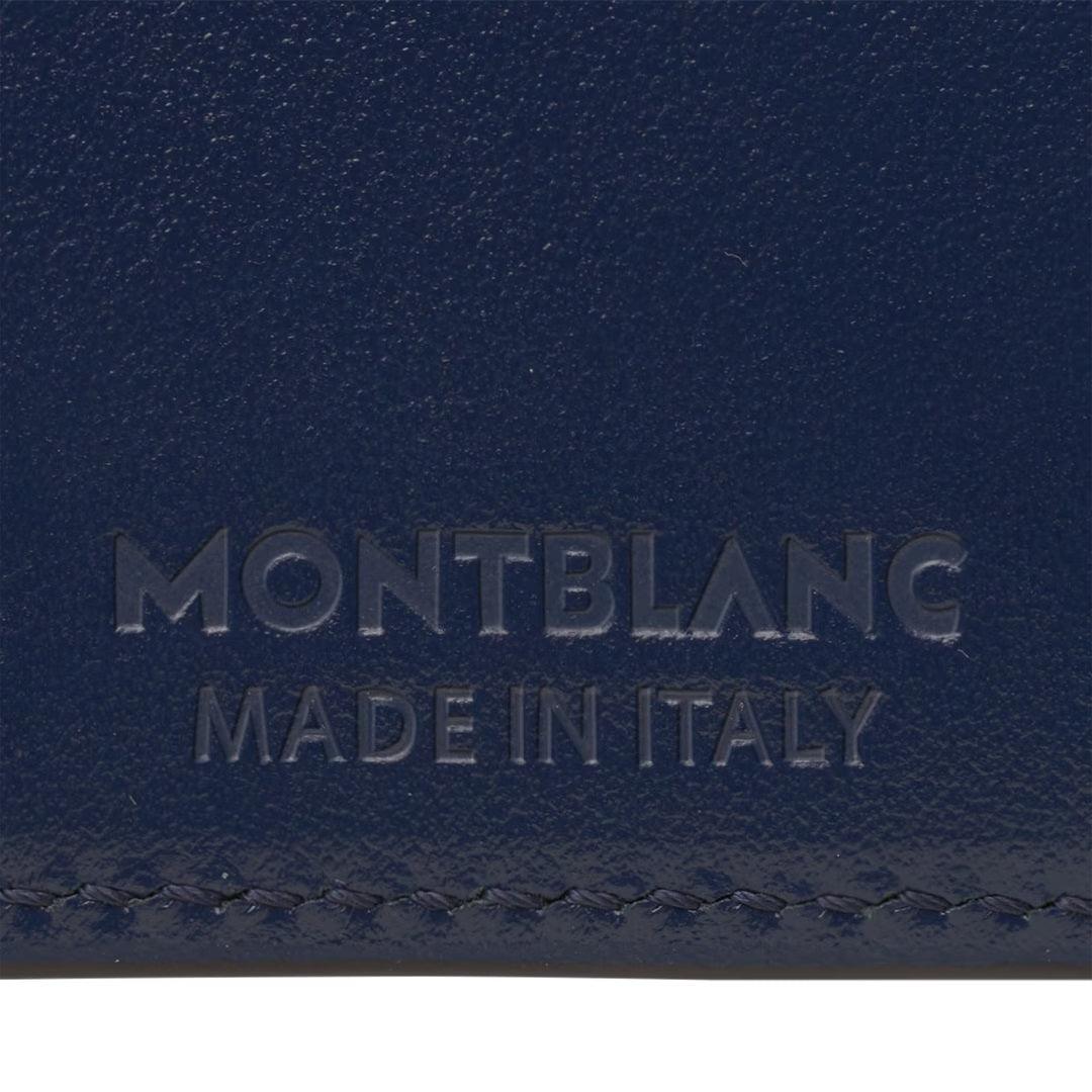 Montblanc portafoglio con porta monete 4CC Meisterstück Ink Blue 131934 - Capodagli 1937