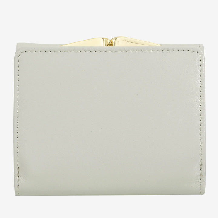 DUDU Petit Portefeuille Femme en Cuir RFID avec Porte-Monnaie Compact Click Clac et 6 Porte-Cartes