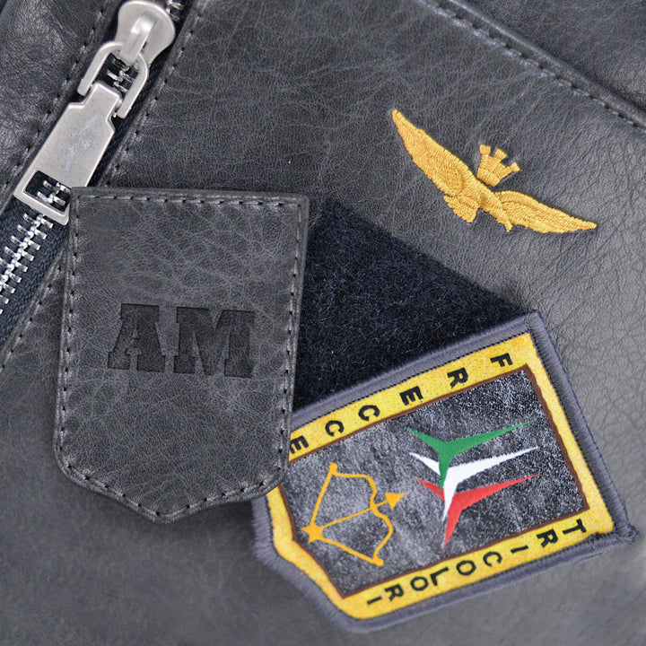 Aeronautica Military 남자 배낭 문 PC 온라인 파일럿 AM476-BL