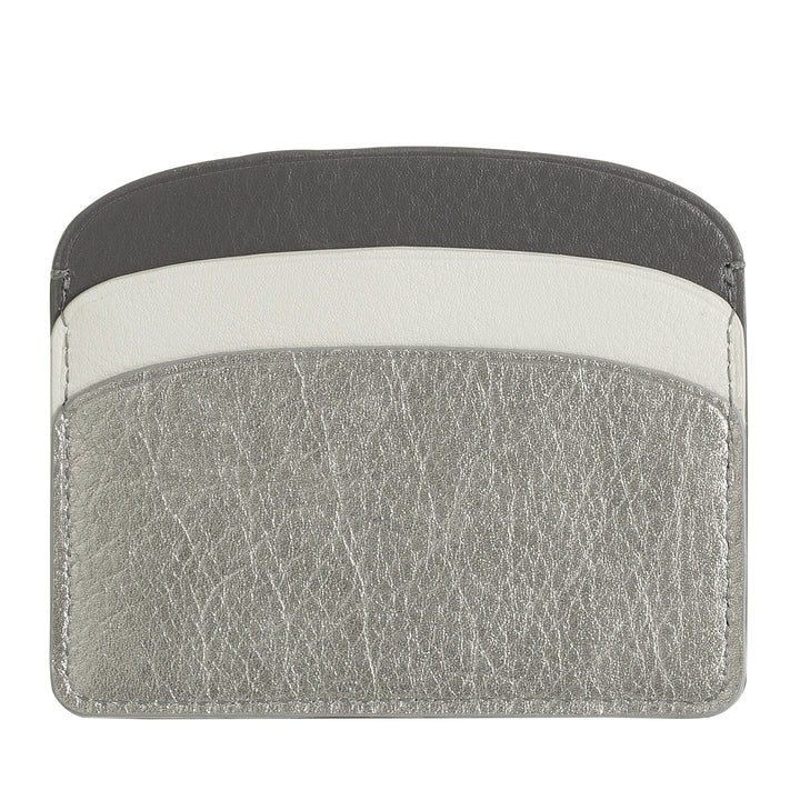 DUDU Thin Credit Card Holder in Soft Leather, Card Holder, Document Holder, Pocket Plate, Slim Design, Colorful
