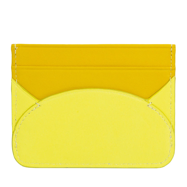 DUDU Tarjetero Slim en Piel Suave - Tarjetero, Portadocumentos, Placa de Bolsillo, Diseño Delgado