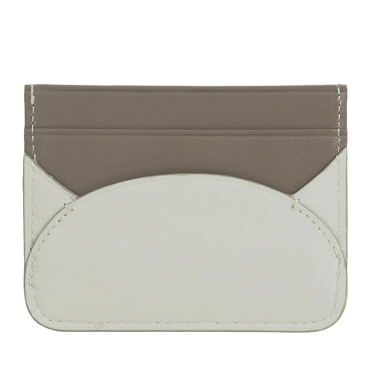 DUDU Tarjetero Slim en Piel Suave - Tarjetero, Portadocumentos, Placa de Bolsillo, Diseño Delgado