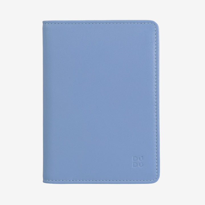 DUDU Custodia Porta Passaporto in Pelle da Viaggio con Protezione RFID e Porta Carte di Credito