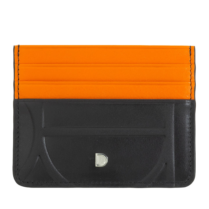 Porte-cartes de crédit en cuir imprimé DUDU, porte-cartes fin compact et de poche - Léger, élégant et fonctionnel, parfait pour la poche ou le sac