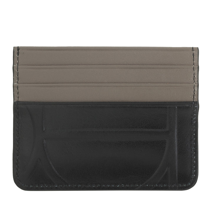 Porte-cartes de crédit en cuir imprimé DUDU, porte-cartes fin compact et de poche - Léger, élégant et fonctionnel, parfait pour la poche ou le sac