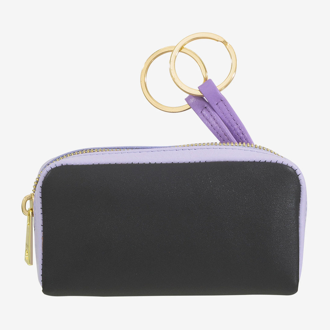 Portachiavi unisex colorato in vera pelle vitello firmato DUDU