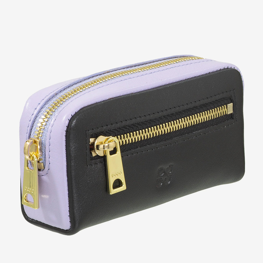 Portachiavi unisex colorato in vera pelle vitello firmato DUDU