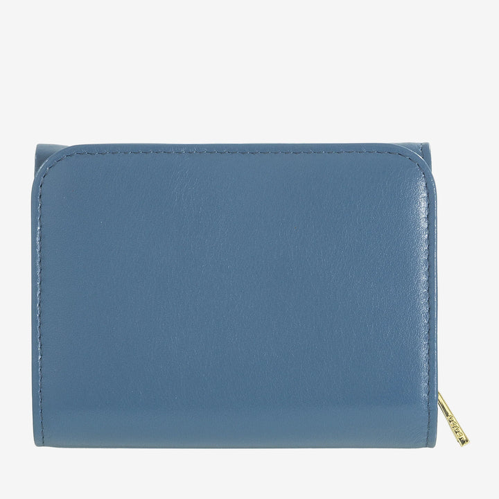 DUDU Cartera pequeña de mujer RFID de piel multicolor de colores