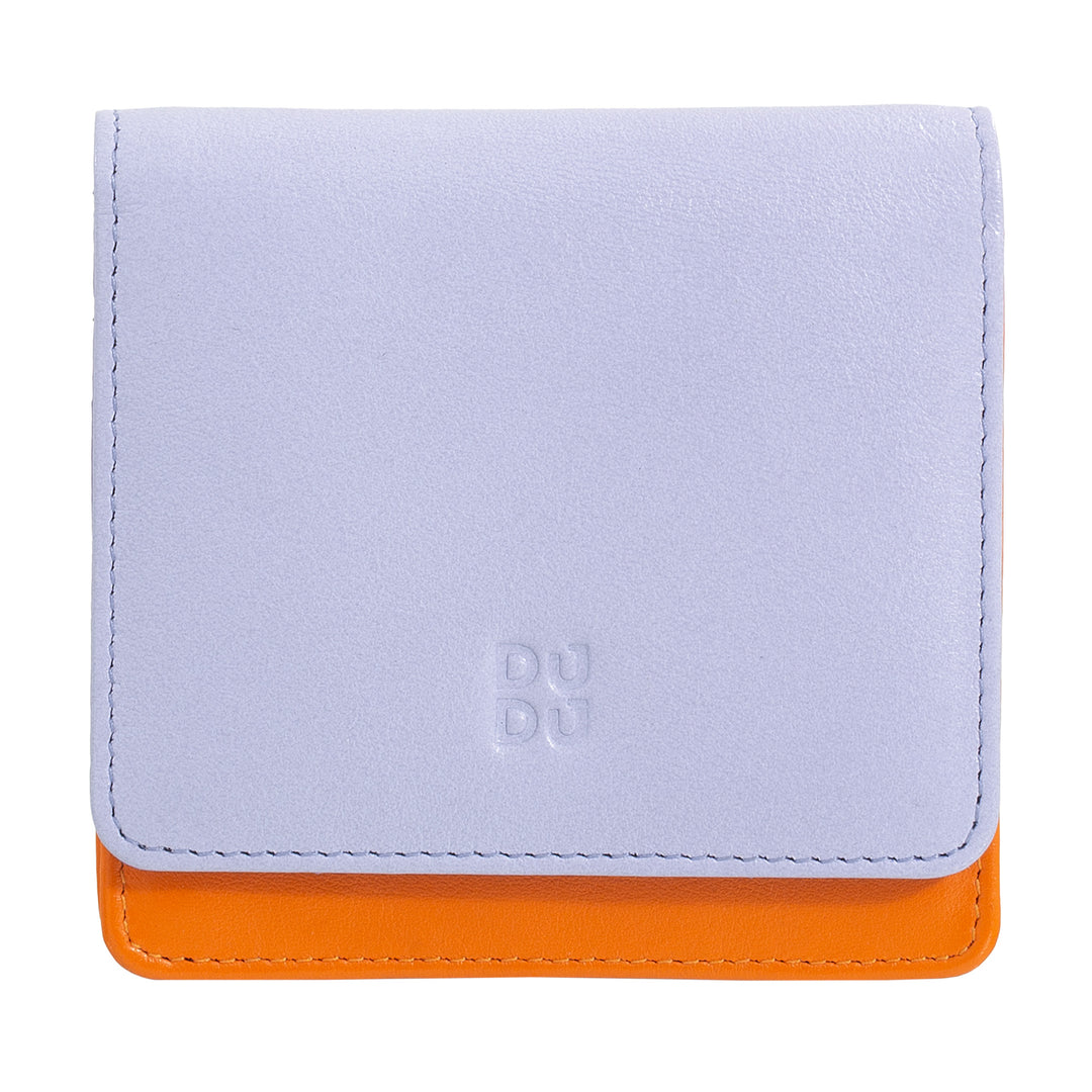 Dudu Women's Women Wallet in Skop Legant RFID Ultra Compact Colorful RFID med intern glidelås og 8 kortkortholdere