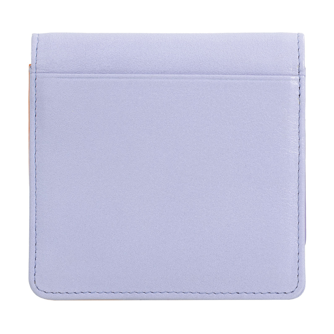 Dudu Women's Women Willet in Skop Legant Rfid Ultra Compact Colorful RFID con cremallera interna y 8 tarjetas de tarjeta