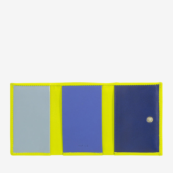 DUDU Petit Portefeuille pour Homme en Cuir, Portefeuilles pour Femme, Design Compact avec Porte-Monnaie pour Billets et Cartes