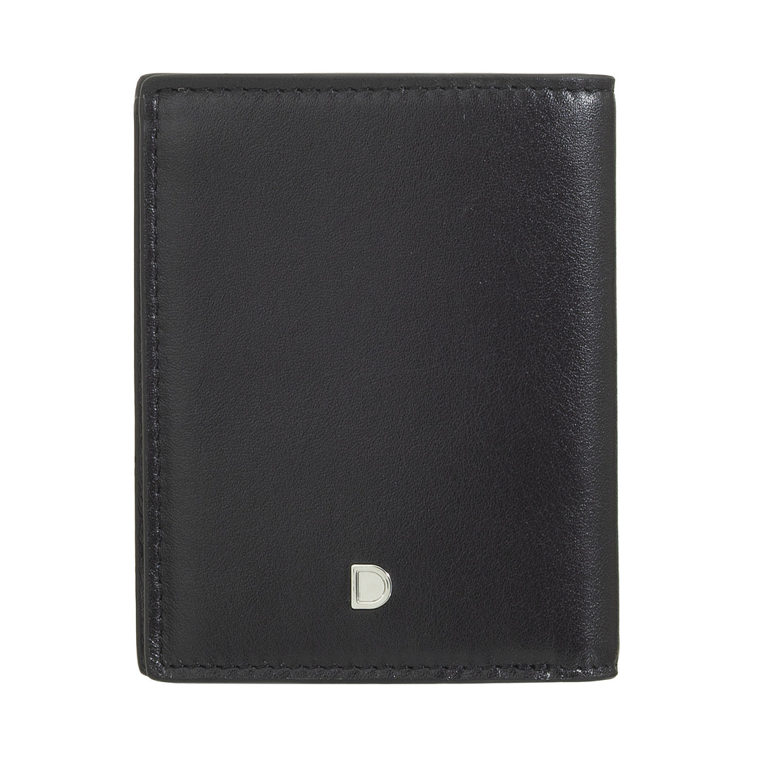 DUDU Small Wallet for Men and Women in Leather - Compact and Minimal Pocket Wallet, Elegant with Compartments for Cards and Banknotes
