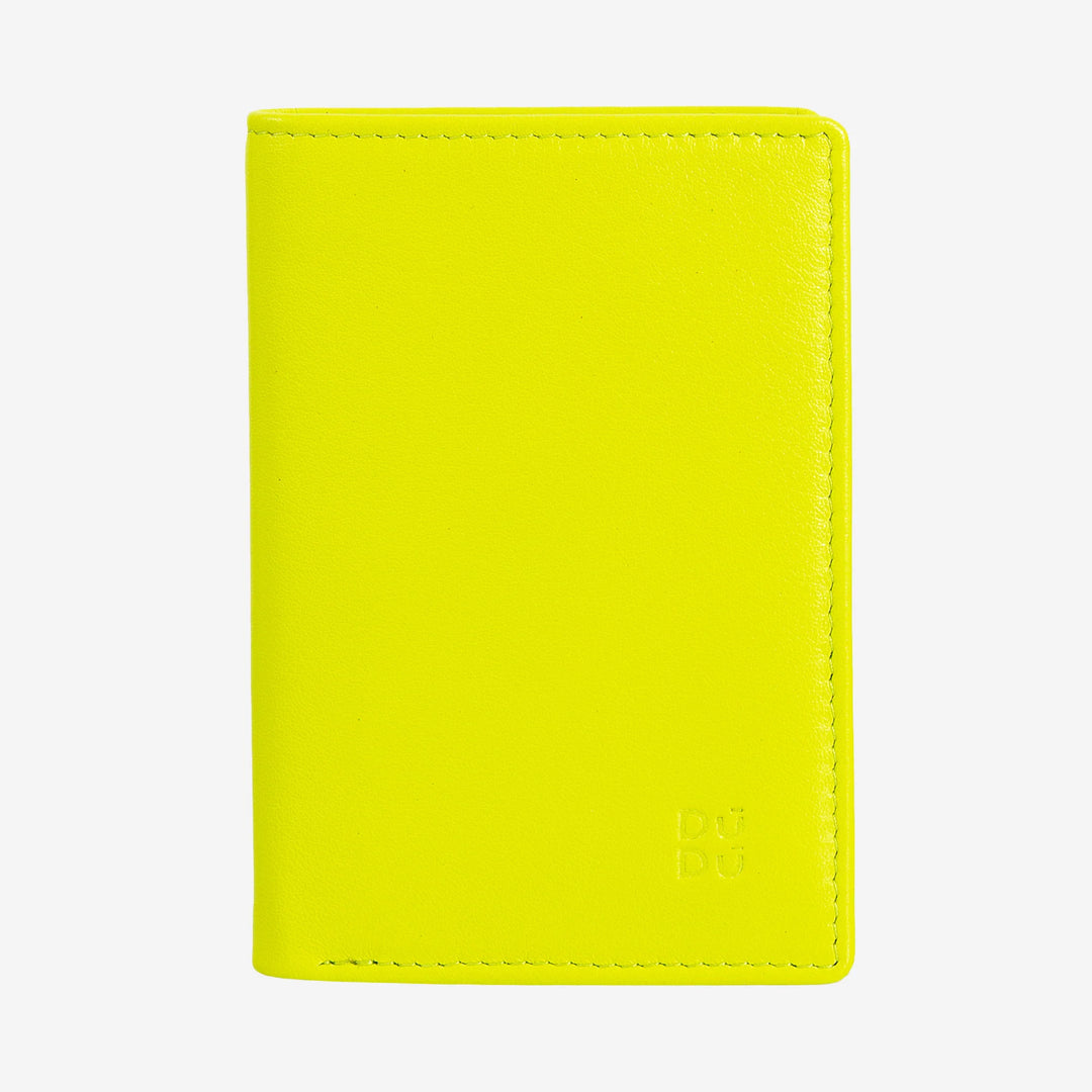 DUDU Cartera pequeña de piel para hombre, cartera compacta y delgada con tarjetero, tarjetero para billetes, monedero con cremallera, con protección RFID
