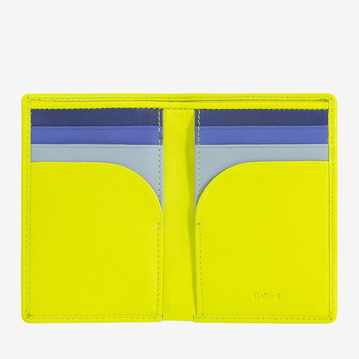 DUDU Cartera pequeña de piel para hombre, cartera compacta y delgada con tarjetero, tarjetero para billetes, monedero con cremallera, con protección RFID
