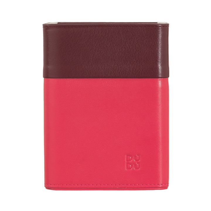 DUDU Designer Leather Desk Pen Holder, Pen Holder for Office Table, Colorful Pencil Holder