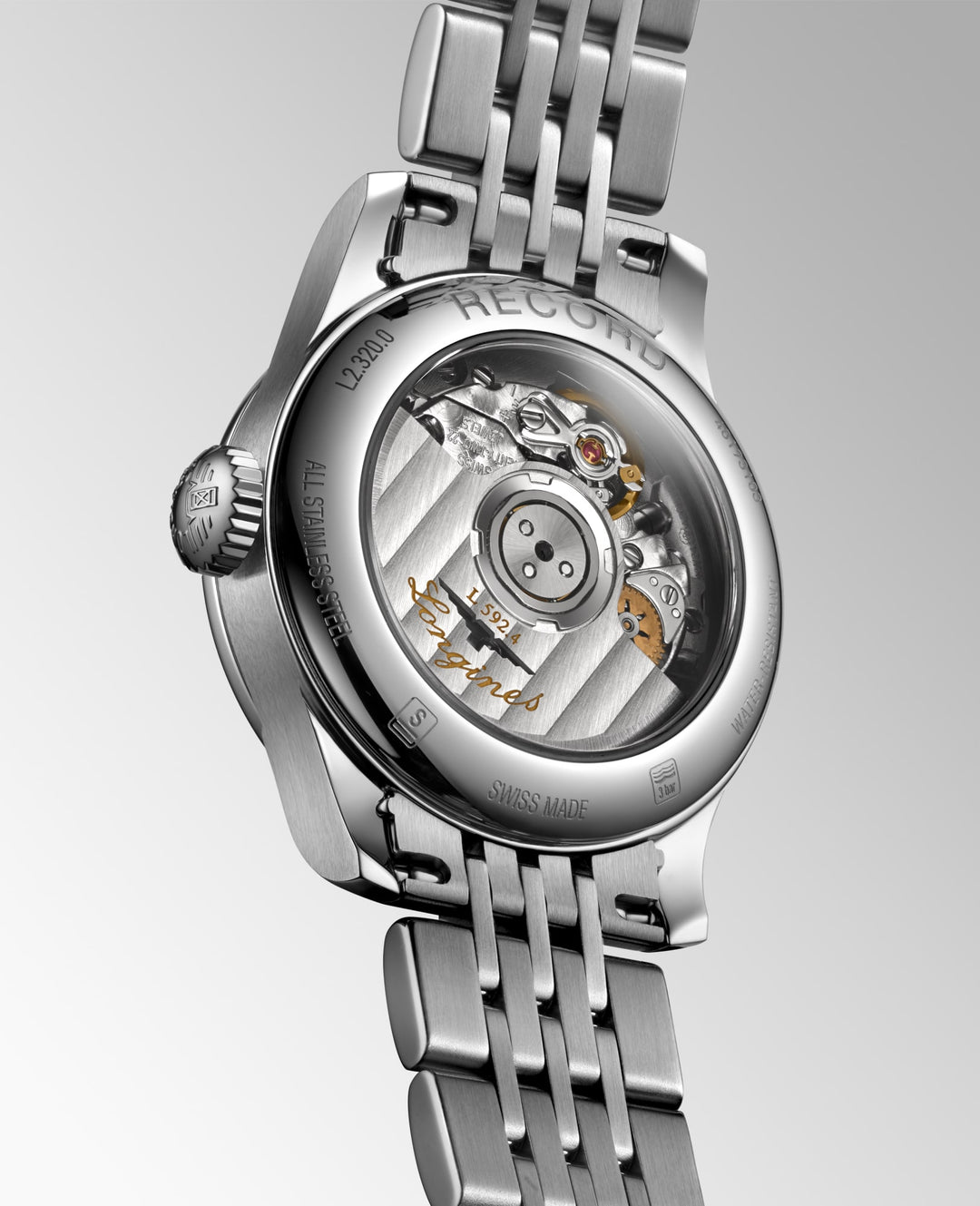 Longines orologio Record 26 mm L2.320.0.87.6