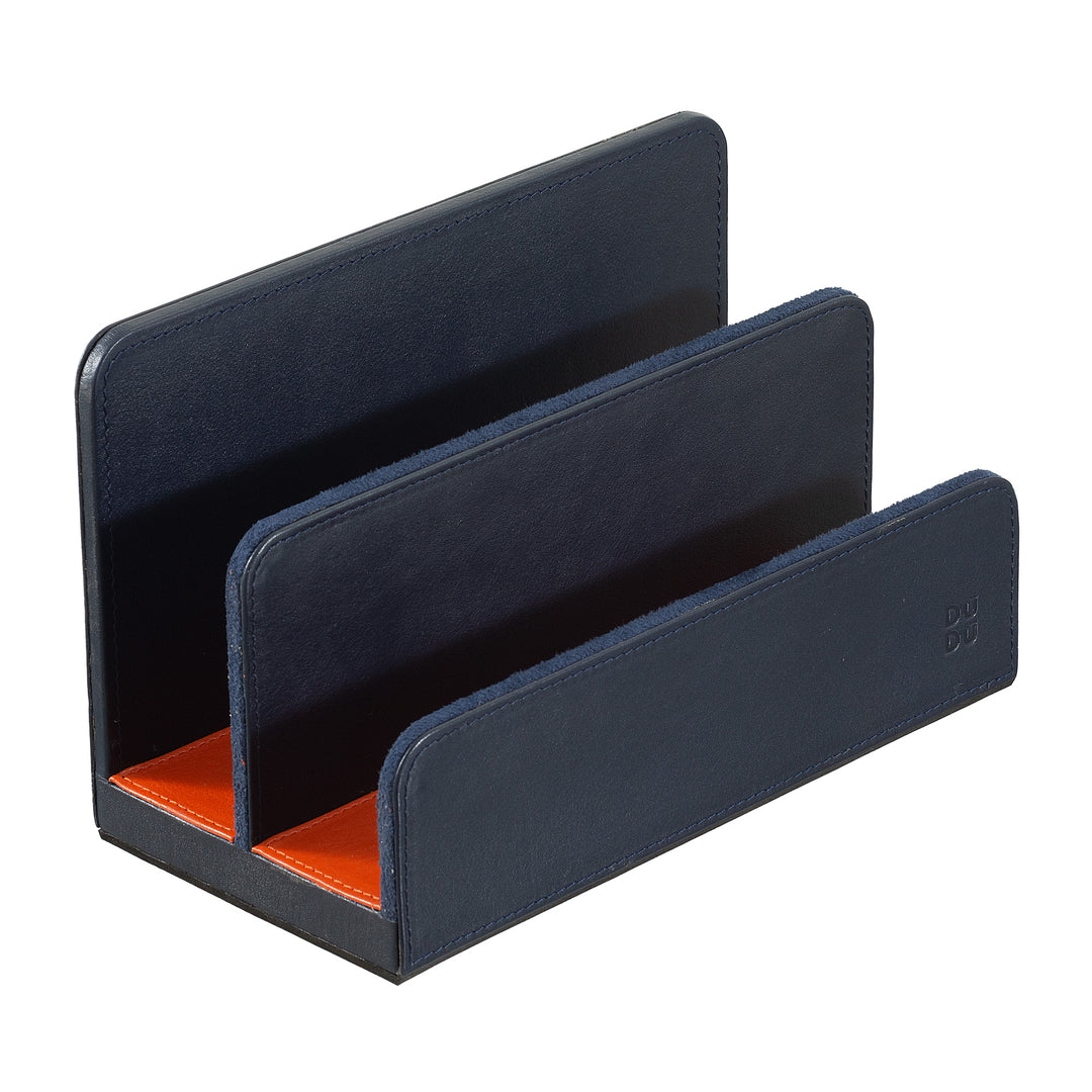 DUDU Ensemble de bureau en cuir pour le bureau 4 pièces avec plateau de poche, porte-stylo, porte-lettres, porte-bloc-notes